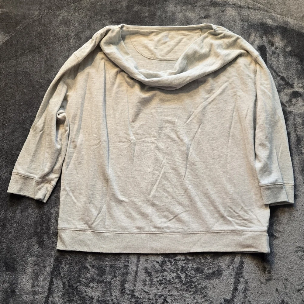 Lands End Cowl Neck Pull Over Size XL